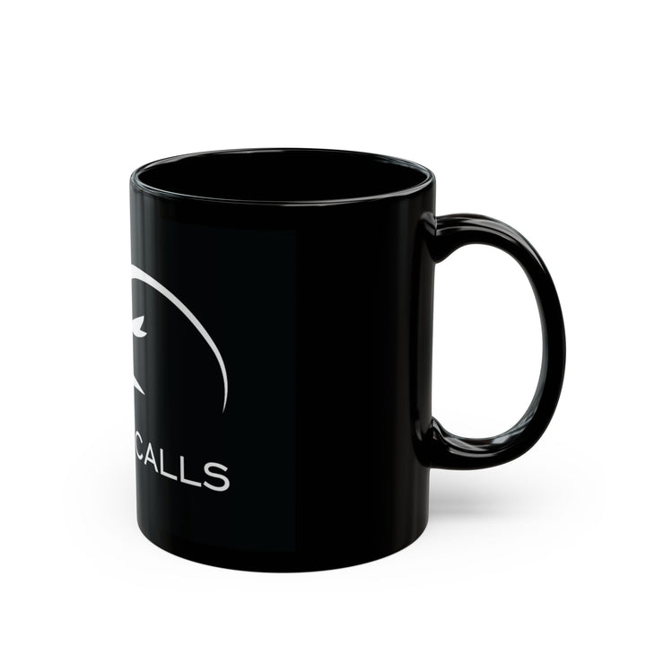 Black Logo Mug — Pacific Calls Coffee Cup (11oz & 15oz)