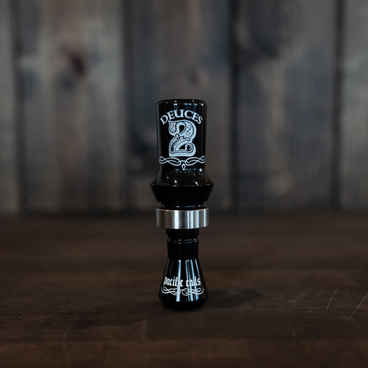 Deuces double reed duck call