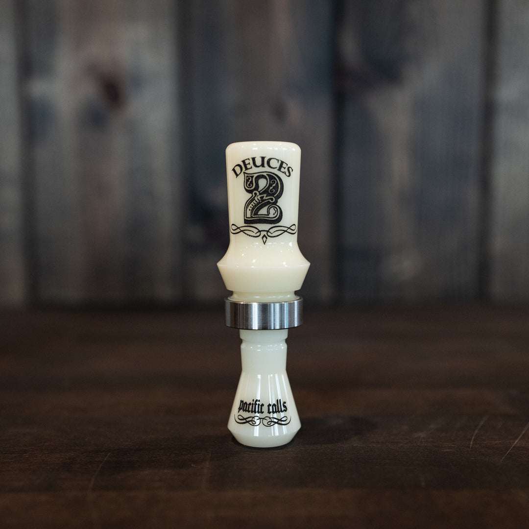 Deuces double reed duck call