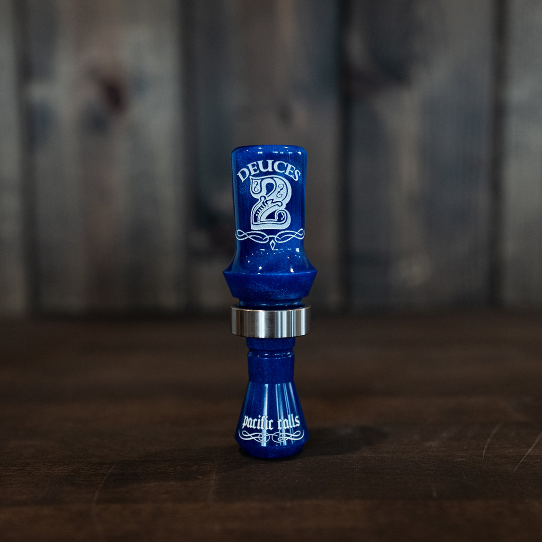 Deuces double reed duck call