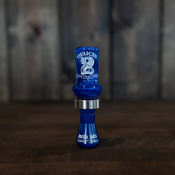 Deuces double reed duck call